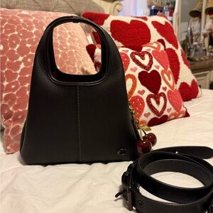 Coach Lana 23 Black Leather Women's Bag